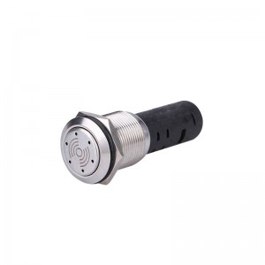 High Quality Audible Alarm 220v metal buzzer with 22mm mounting