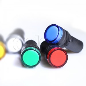 16mm Nhựa Ad16-16ds 2 chân Bảng điều khiển Đèn tín hiệu Đèn tín hiệu 380v
