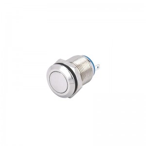 Anti Vandal Waterproof momentary switch normally open push button 12mm ip65