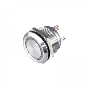 22mm Push Button Switch Manufacturers green red blue micro travel momentary 12v led light