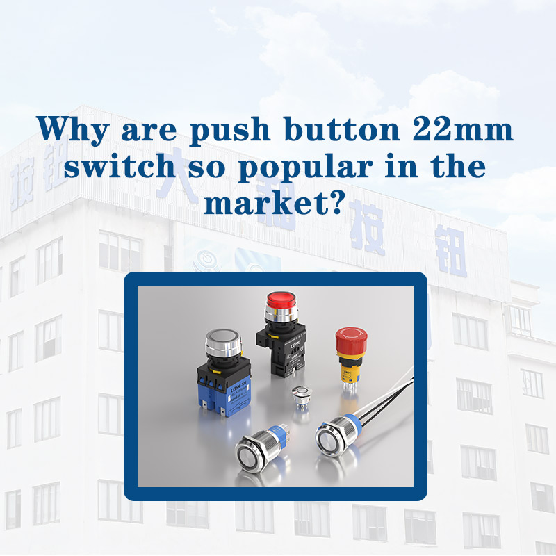 Why are push button 22mm switch so popular in the market?